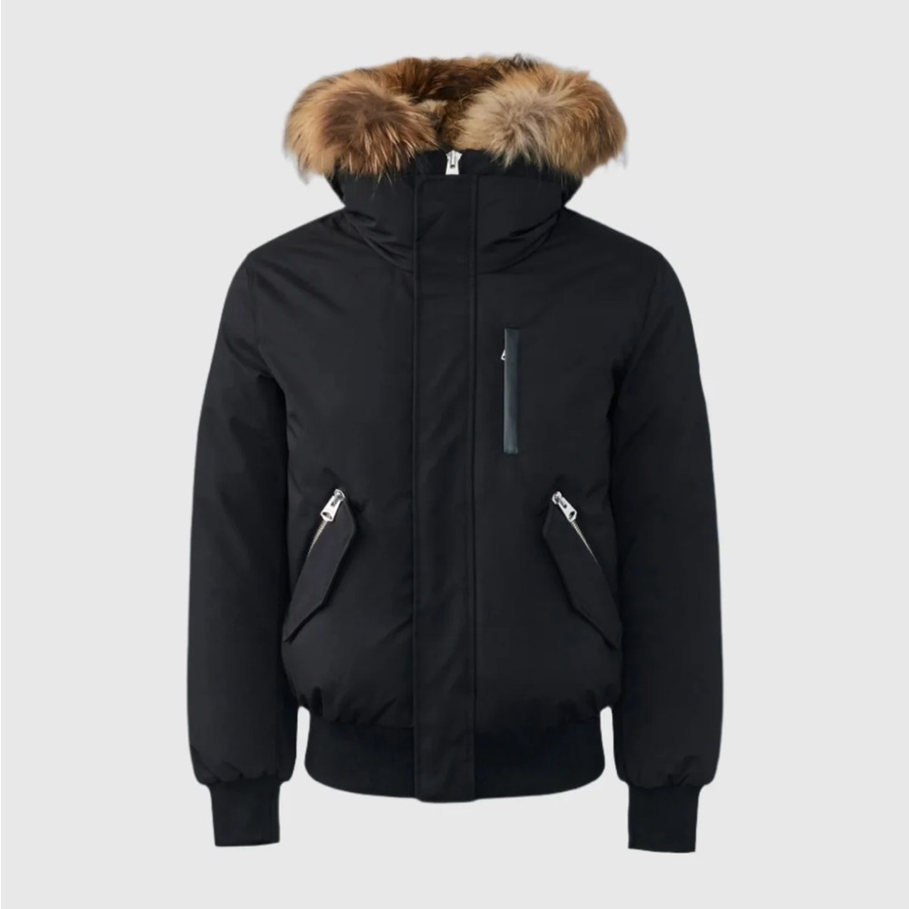 Mackage DIXON-FZ 2-in-1 Nordic Tech down bomber with removable fur